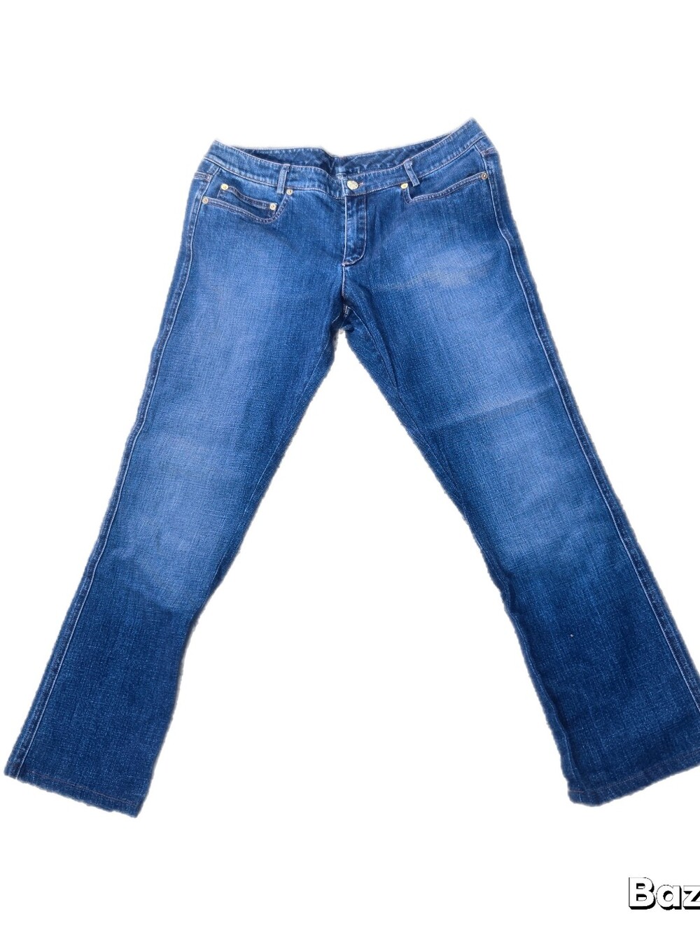 St. John Jeans Heart Bedazzled Bootcut Jeans